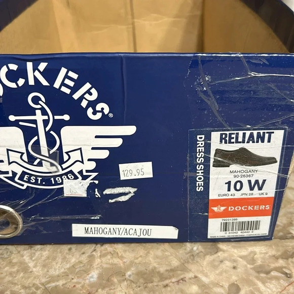 Dockers shoes,men,leather,NEW! Size 10W.  RELIANT, ,loafers,brown,office - Picture 16 of 16